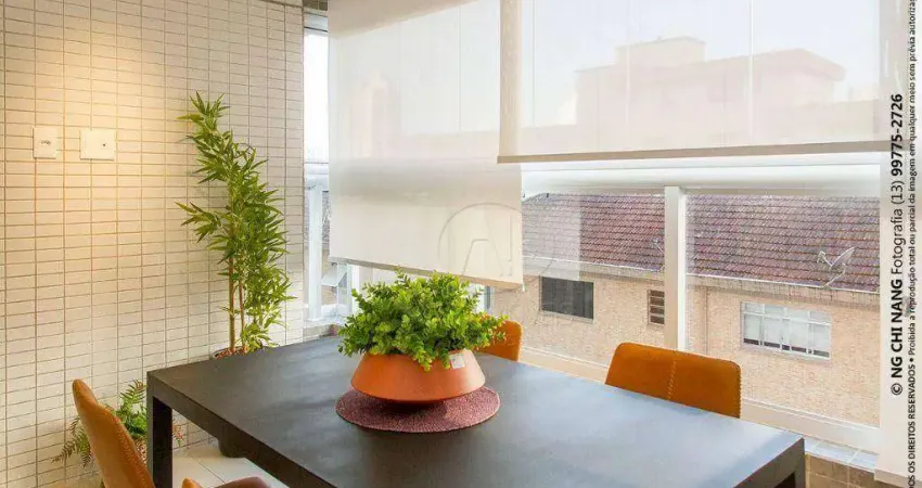 Apartamento à venda no Boqueirão em Santos