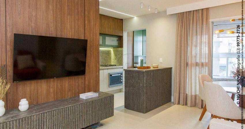 Apartamento à venda no Boqueirão em Santos