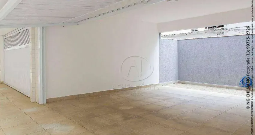 Casa com 3 quartos para alugar no Campo Grande, Santos 