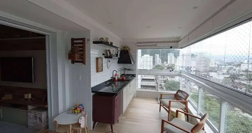 Apartamento com 2 dormitórios para alugar, 82 m² por R$ 8.000,01/mês - Vila Belmiro - Santos/SP
