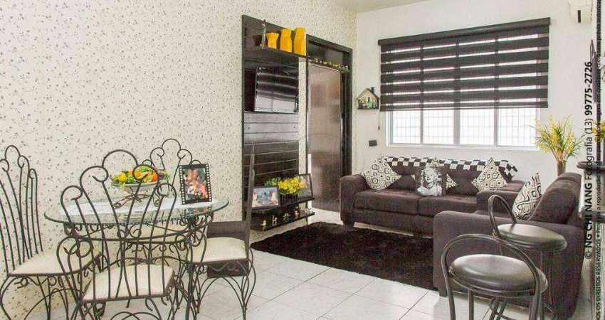 Apartamento com 1 quarto à venda no Boqueirão, Santos 