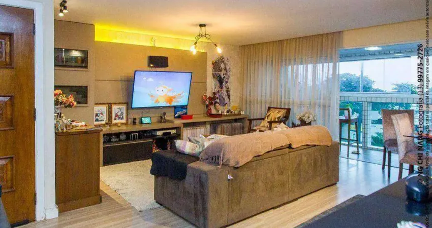 Apartamento com 3 quartos à venda no Boqueirão, Santos