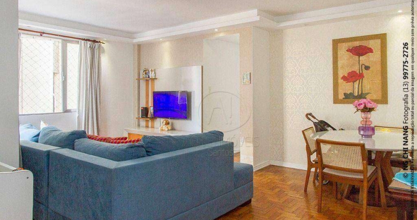 Apartamento com 2 quartos à venda no Gonzaga, Santos 