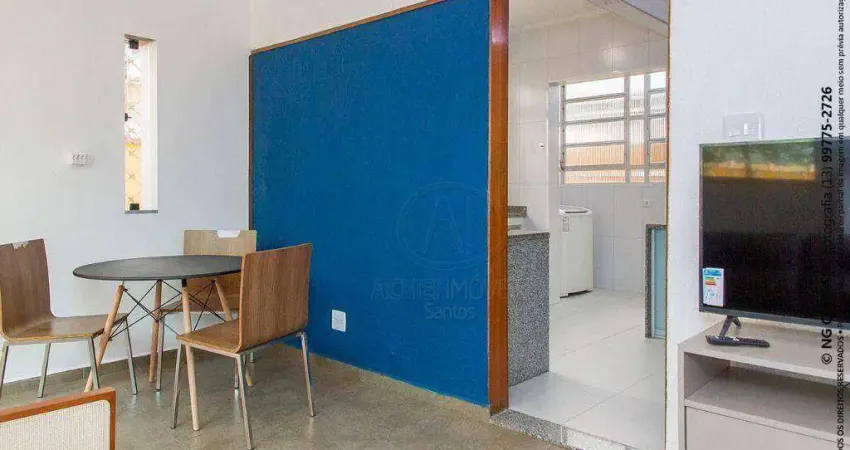 Casa com 2 dormitórios, 70 m² - venda por r$ 620.000,00 ou aluguel por r$ 3.790,02/mês - ponta da praia - santos/sp