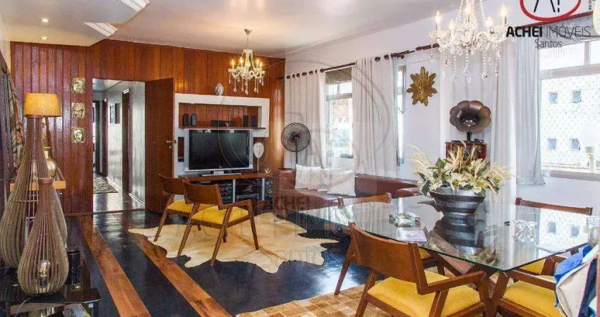 Apartamento com 4 quartos à venda no Boqueirão, Santos
