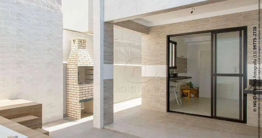 Casa com 3 dormitórios à venda, 123 m² por R$ 1.650.000,00 - Boqueirão - Santos/SP