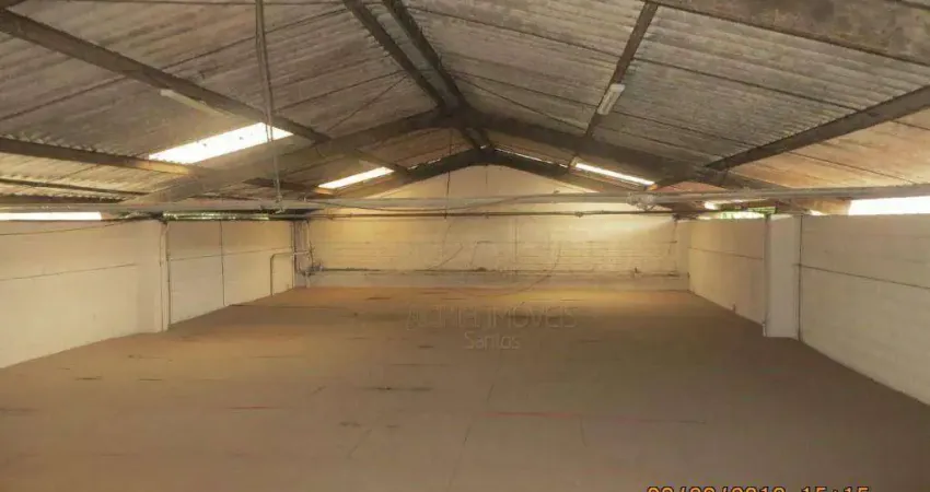 Barracão / Galpão / Depósito com 3 salas para alugar no Macuco, Santos 