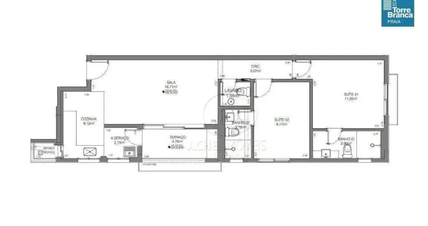 Apartamento à venda - Embaré - Santos/SP
