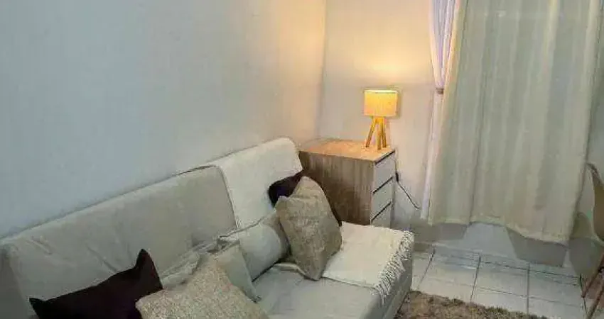 Kitnet com 1 dormitório para alugar, 17 m² por r$ 1.900,02/mês - aparecida - santos/sp