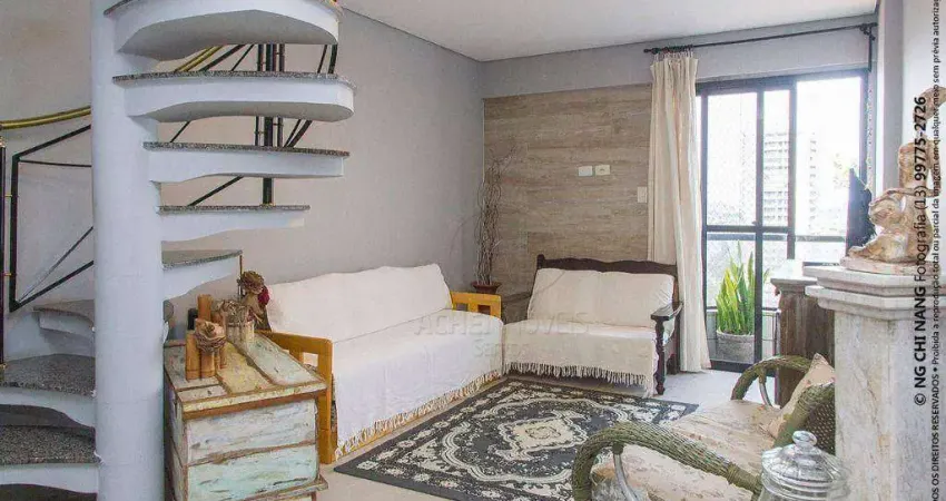 Cobertura com 2 quartos à venda no Ponta da Praia, Santos 