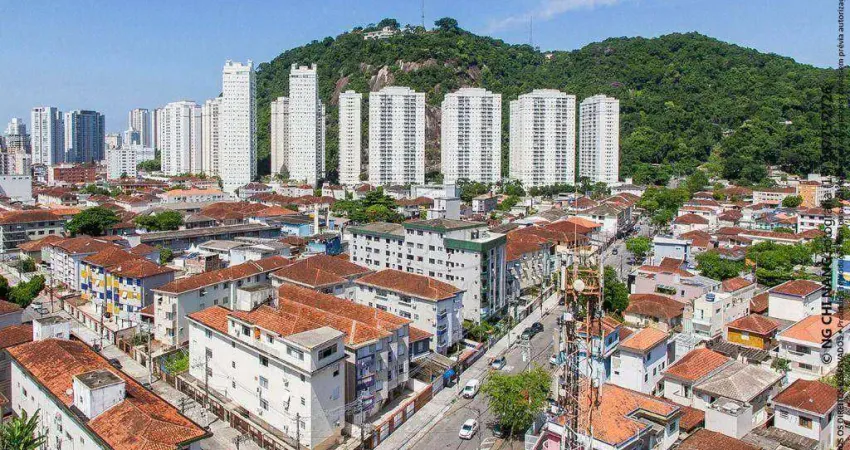 Apartamento com 1 quarto à venda no Marapé, Santos 