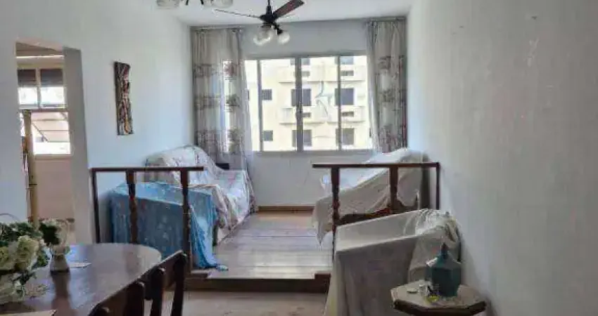 Apartamento com 2 dormitórios2 banheiros elevador, garagem demarcada à venda, 90 m² por r$ 590.000 - aparecida - santos/sp