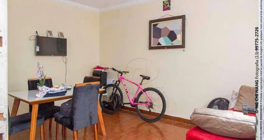 Casa com 2 quartos à venda na Vila Mathias, Santos