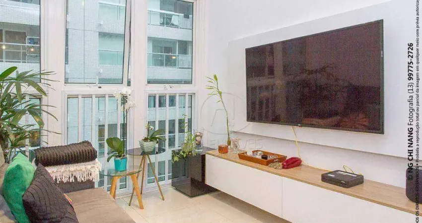 Loft com 2 quartos à venda no Gonzaga, Santos