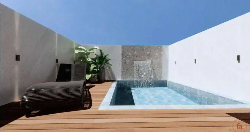 Casa com 3 quartos à venda no Embaré, Santos 