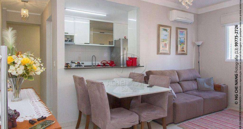 Apartamento com 2 quartos à venda no Boqueirão, Santos 