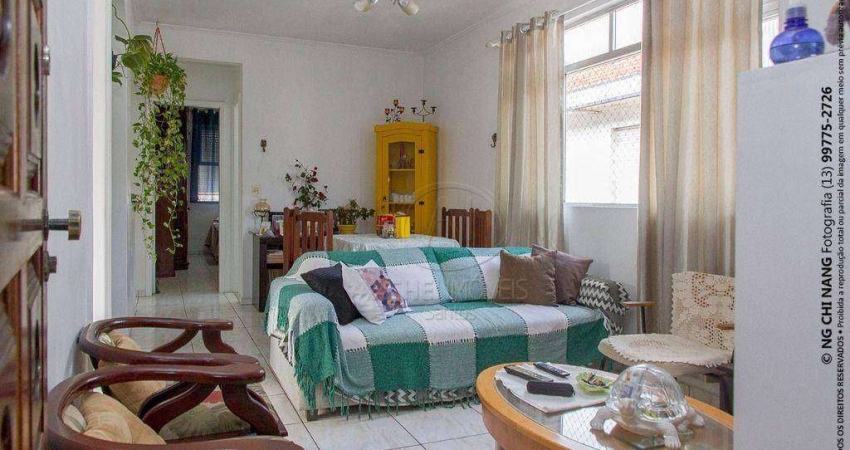 Apartamento com 2 quartos à venda no Embaré, Santos 