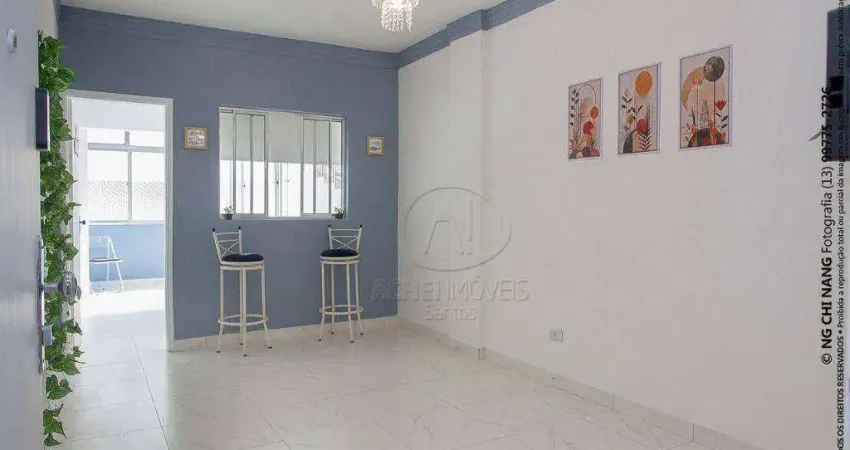 Apartamento com 1 quarto à venda no Ponta da Praia, Santos 