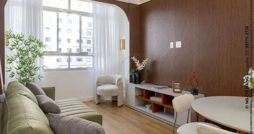 Apartamento com 2 quartos à venda no José Menino, Santos 