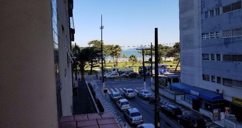 Apartamento com 3 dormitórios para alugar, 120 m² por R$ 5.000,02 - Embaré - Santos/SP