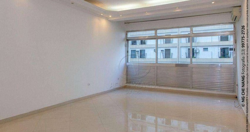 Apartamento com 2 quartos para alugar no Boqueirão, Santos 