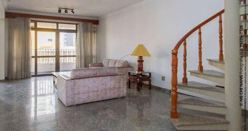 Cobertura com 4 quartos à venda no Boqueirão, Santos 