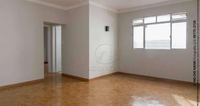 Apartamento com 2 quartos para alugar no Boqueirão, Santos 