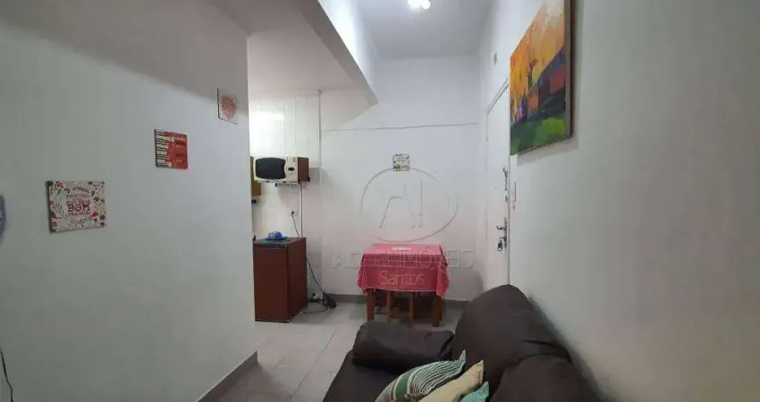 Apartamento com 1 quarto à venda no José Menino, Santos 