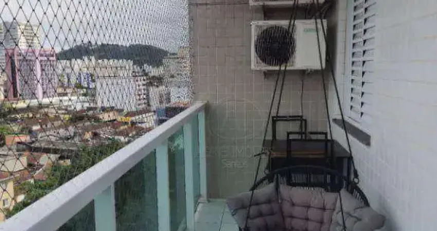 Apartamento com 1 quarto à venda na Vila Mathias, Santos 