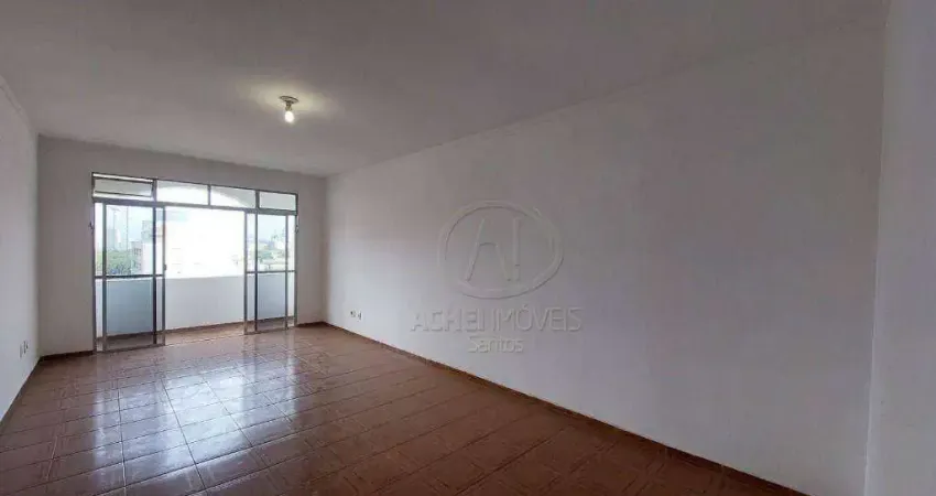 Apartamento com 2 quartos para alugar no Embaré, Santos 