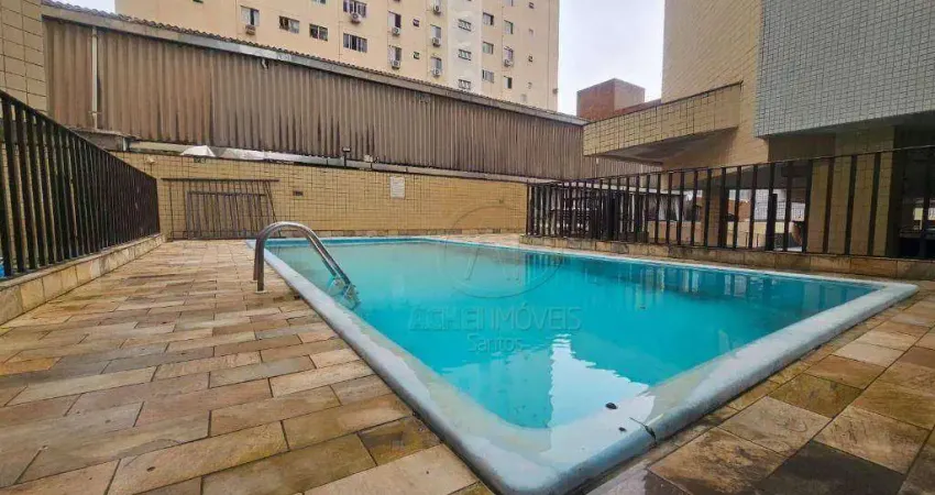 Apartamento para alugar mobiliado - encruzilhada - santos/sp