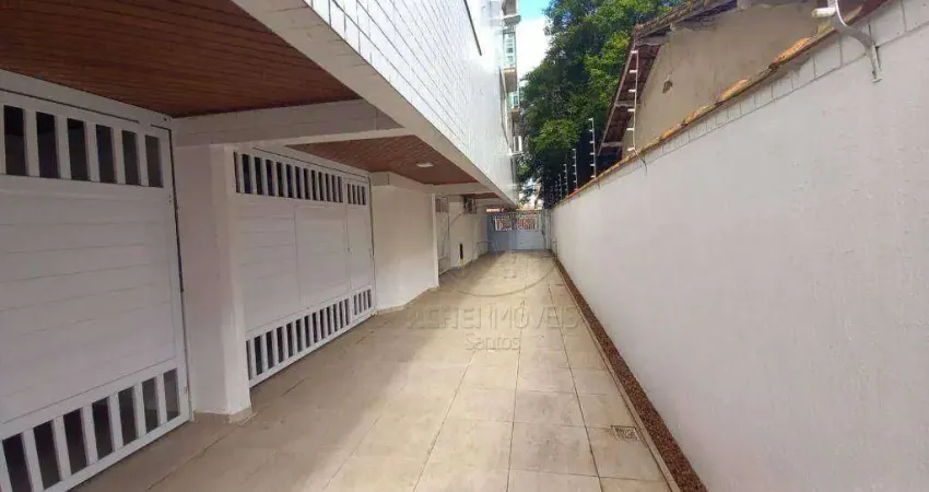 Casa com 4 quartos à venda no Embaré, Santos