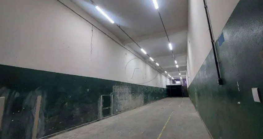Barracão / Galpão / Depósito para alugar na Vila Mathias, Santos