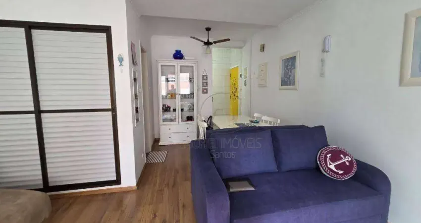 Apartamento com 1 quarto à venda no Boqueirão, Santos 