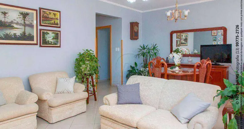 Apartamento com 3 quartos para alugar no José Menino, Santos