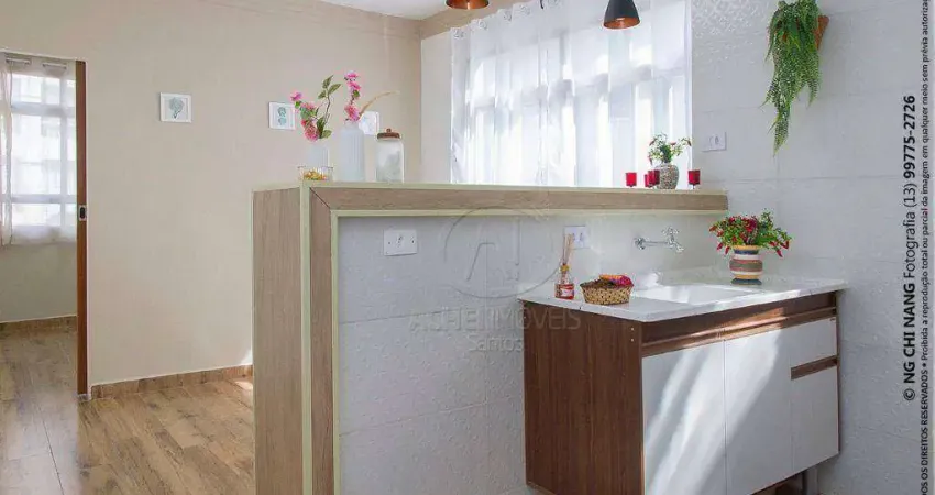 Apartamento com 1 quarto à venda no Ponta da Praia, Santos 