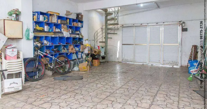 Casa com 2 quartos à venda no Embaré, Santos