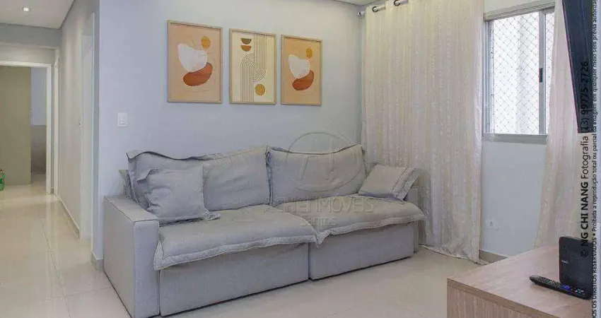 Apartamento com 2 quartos à venda no Embaré, Santos