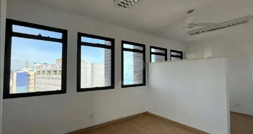 Sala comercial com 5 salas à venda na Vila Mathias, Santos 