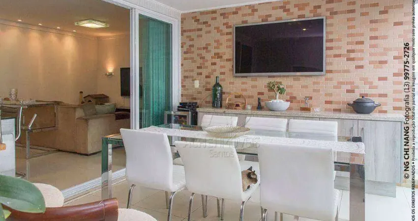 Apartamento com 3 quartos à venda no Boqueirão, Santos 