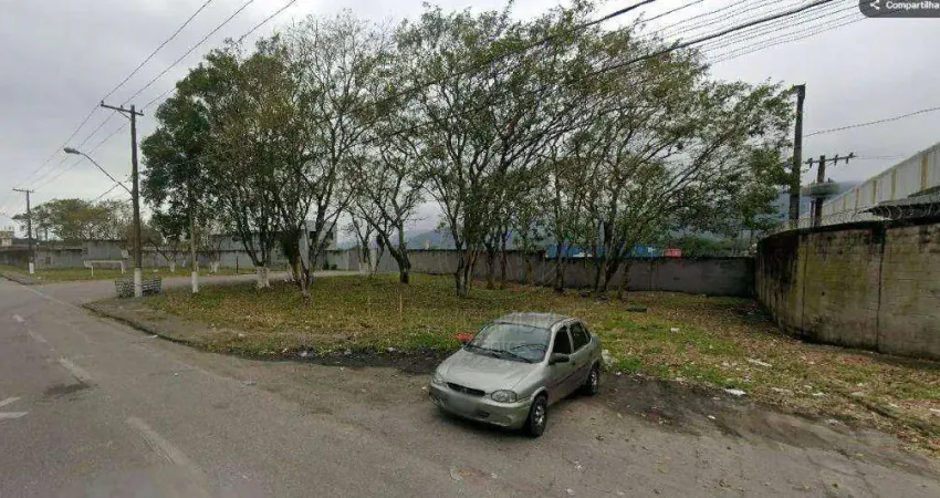 Terreno comercial para alugar no Samarita, São Vicente 