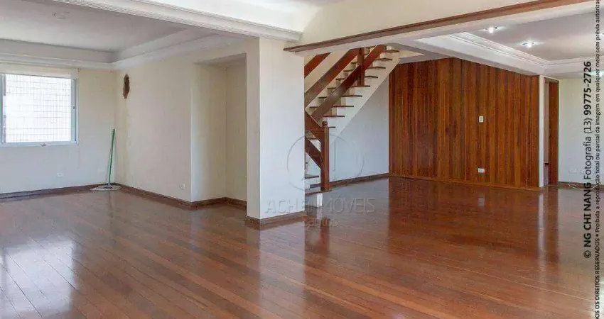 Cobertura com 4 quartos à venda no Ponta da Praia, Santos