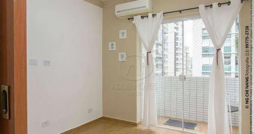 Apartamento com 1 quarto à venda no Gonzaga, Santos