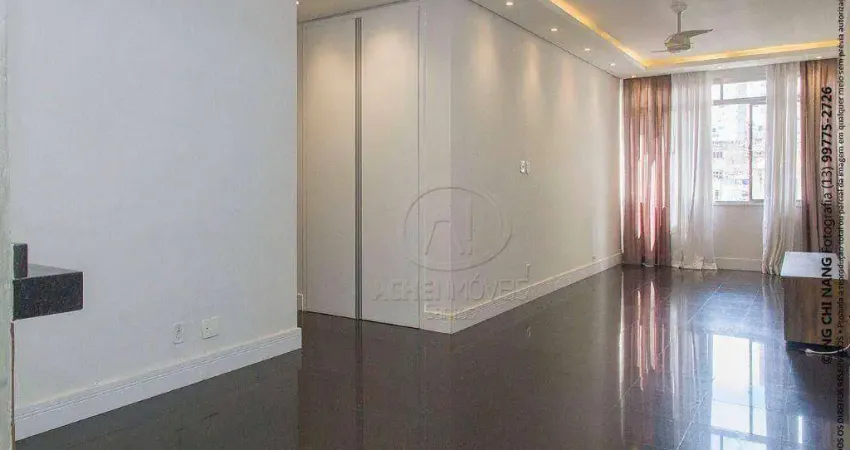 Apartamento com 3 quartos para alugar no Embaré, Santos