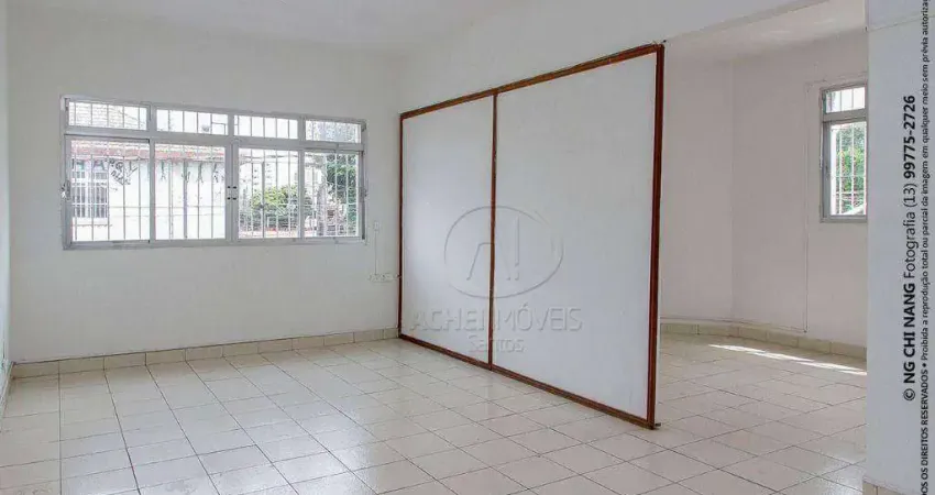Sala comercial com 1 sala para alugar na Aparecida, Santos