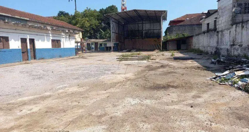 Terreno comercial para alugar no Macuco, Santos