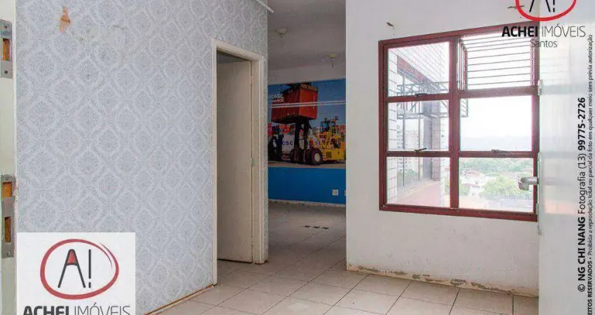 Sala comercial com 2 salas à venda na Vila Mathias, Santos 