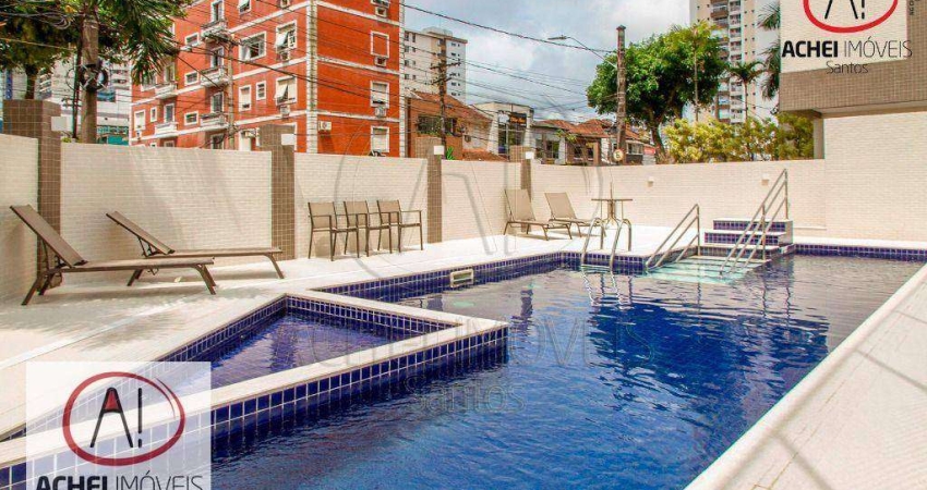 Apartamento com 3 quartos à venda no Embaré, Santos 
