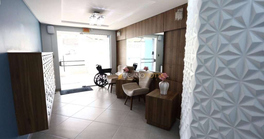 Apartamento com 2 dormitórios à venda, 63 m² por R$ 325.000,00 - Ipiranga - São José/SC