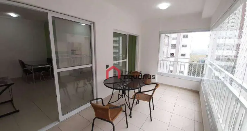 Apartamento com 2 dormitórios para alugar, 71 m² por r$ 4.415,00/mês - jardim aquarius - são josé dos campos/sp